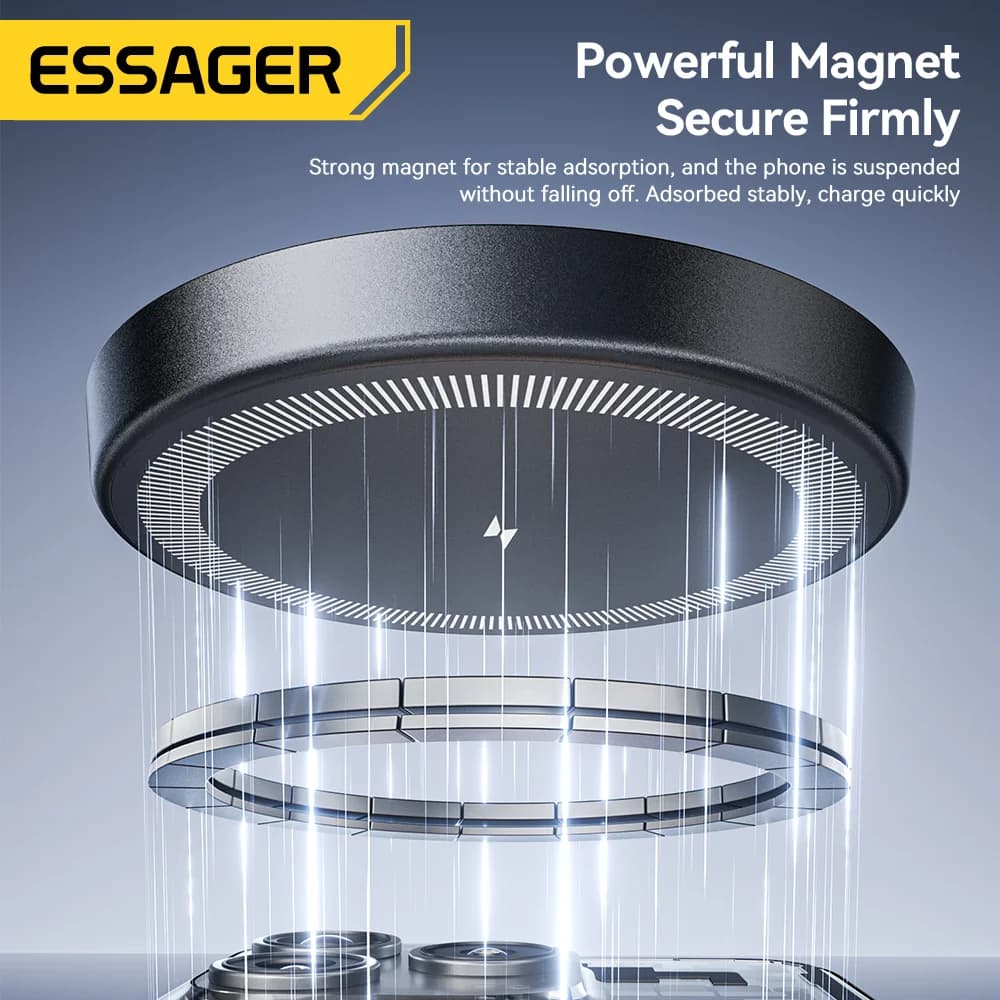 Magnetická bezdrátová nabíjecí stanice 4-v-1 15W