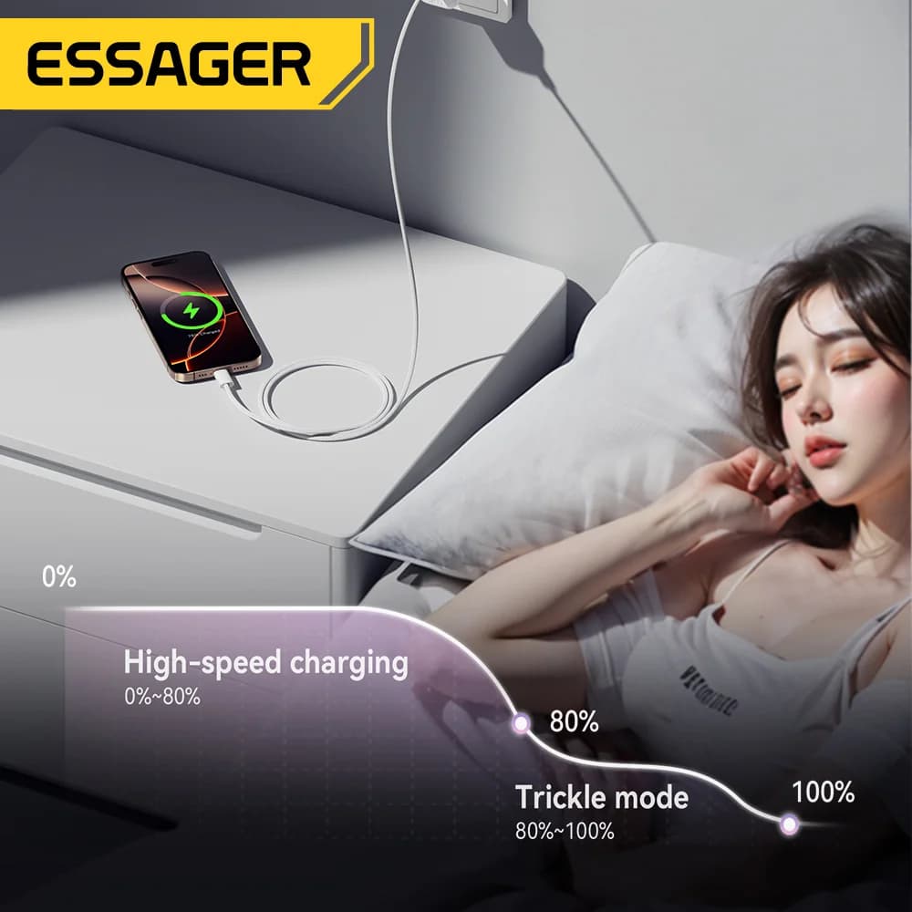 60W USB-C na USB-C datový kabel pro rychlonabíjení