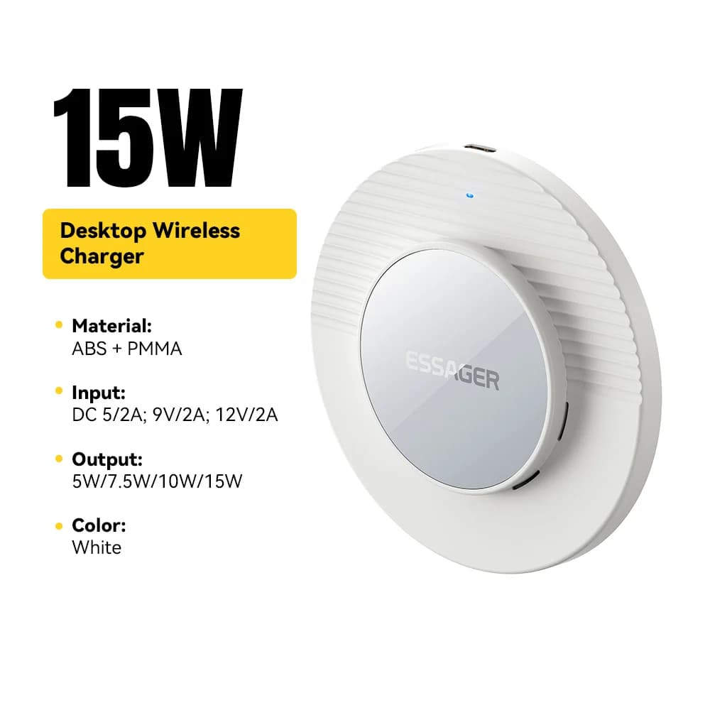 Magnetická bezdrátová nabíjecí podložka 15W
