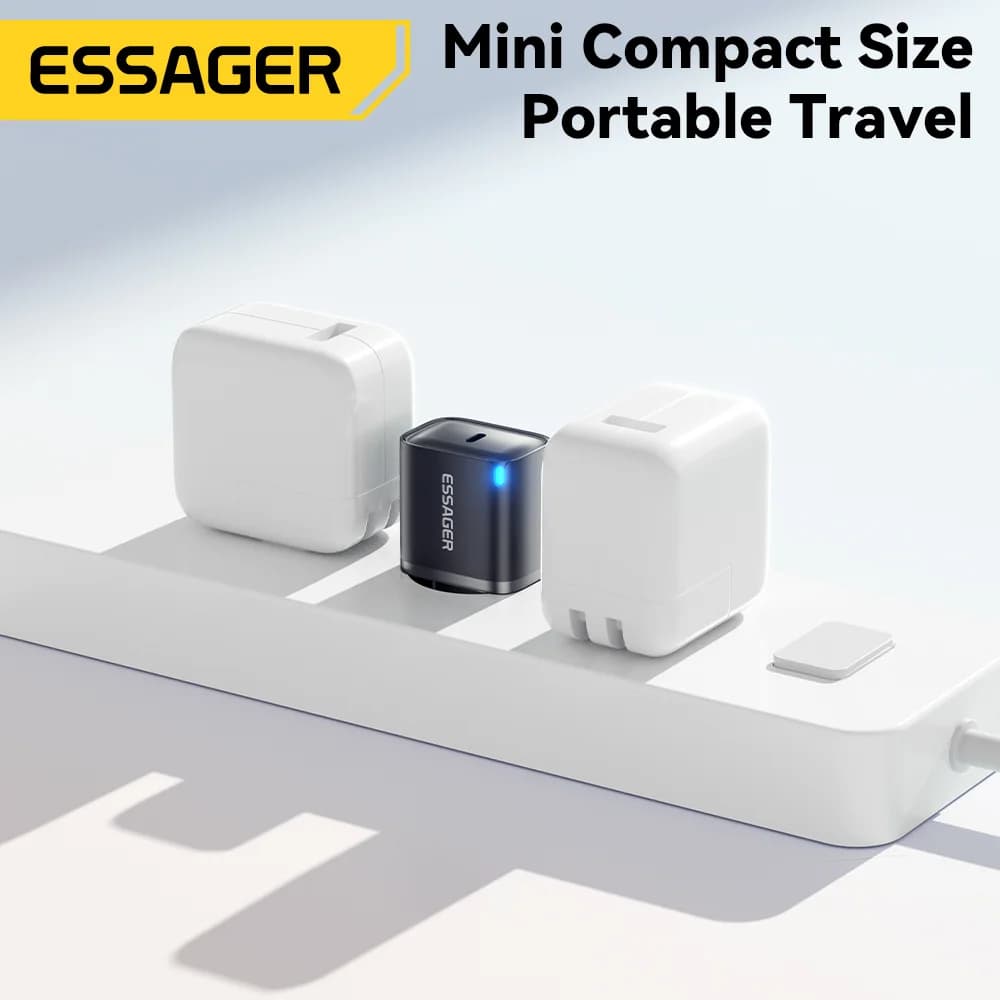 Mini síťový adaptér 20W USB-C PD pro rychlé nabíjení