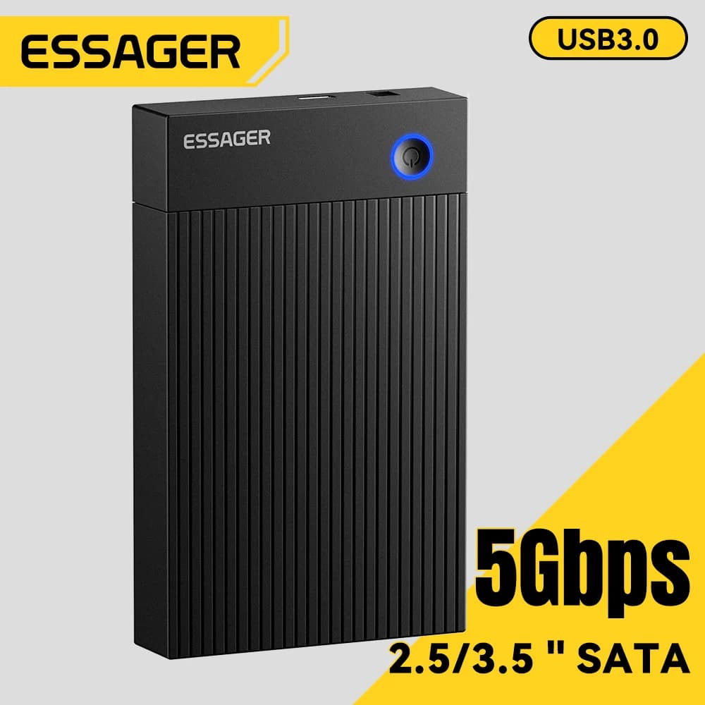 Kryt pro pevný disk SATA 3.0 3,5 palce USB 3.0