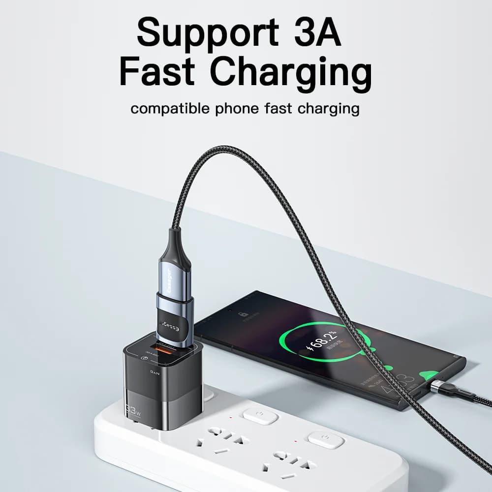 USB-C na Micro USB OTG adaptér
