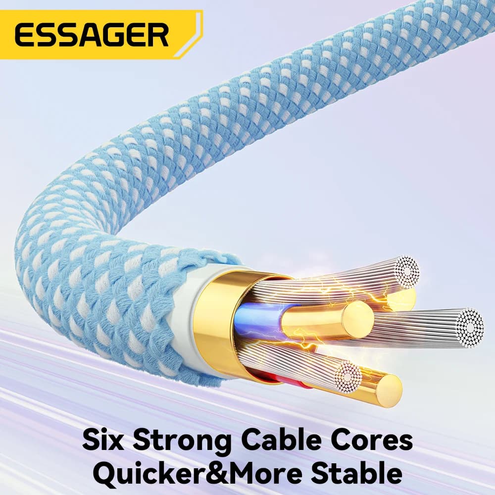 100W USB-C na USB-C kabel, 5A PD rychlé nabíjení