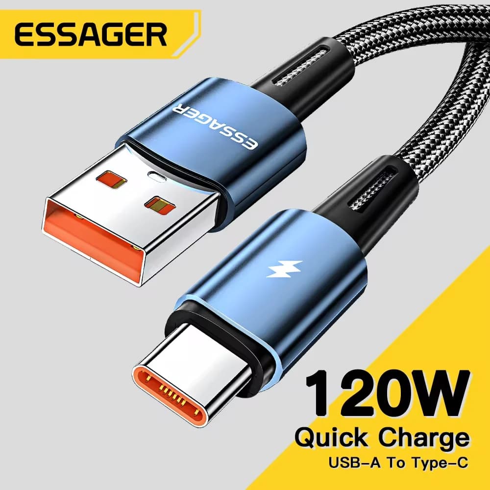 120W USB-C kabel pro rychlonabíjení, 6A