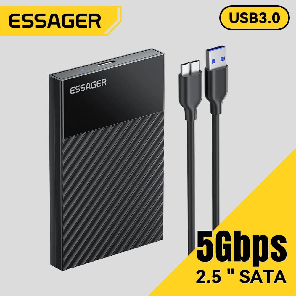 Kryt pro 2,5" USB 3.0 SATA SSD/HDD