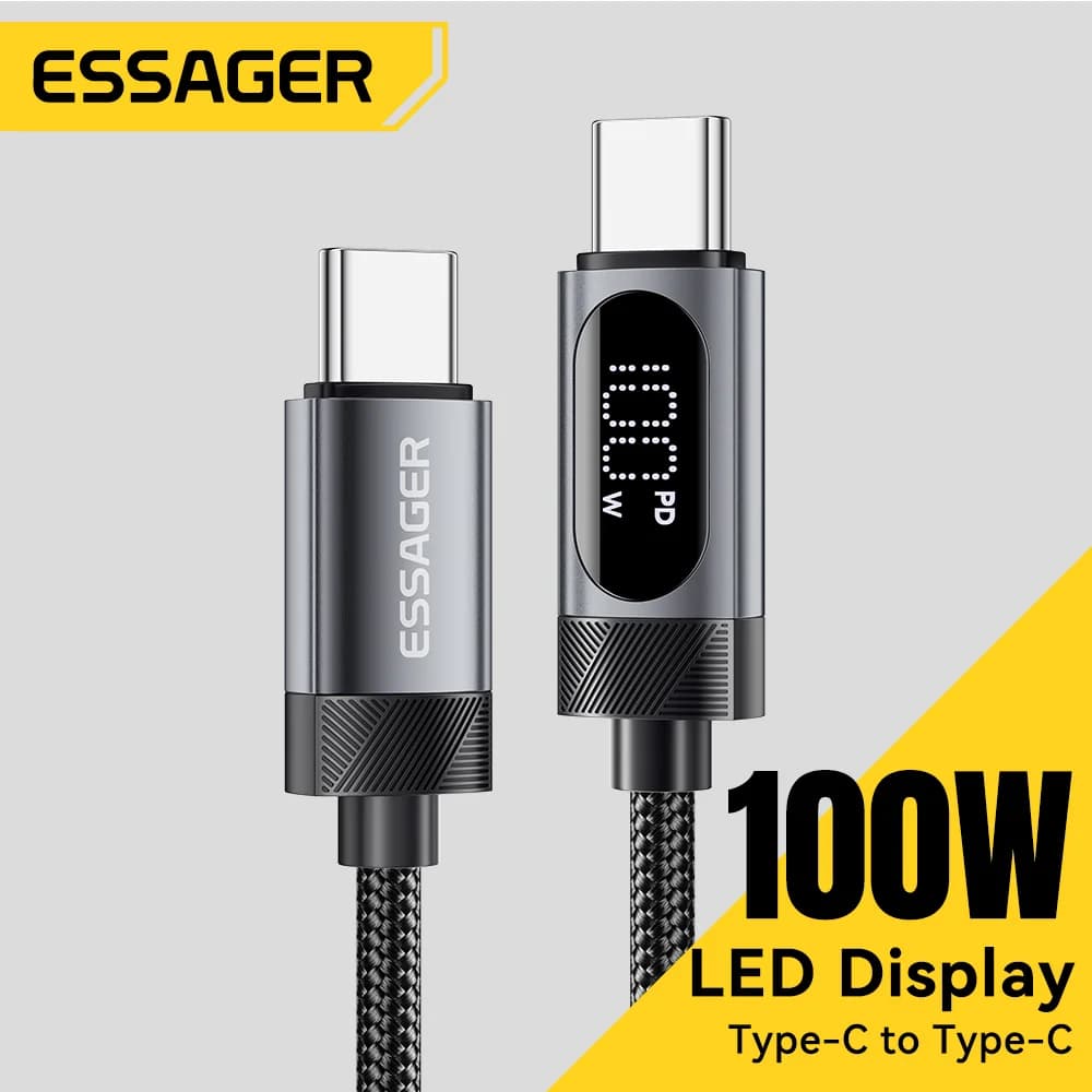 100W USB-C na USB-C rychlonabíjecí kabel