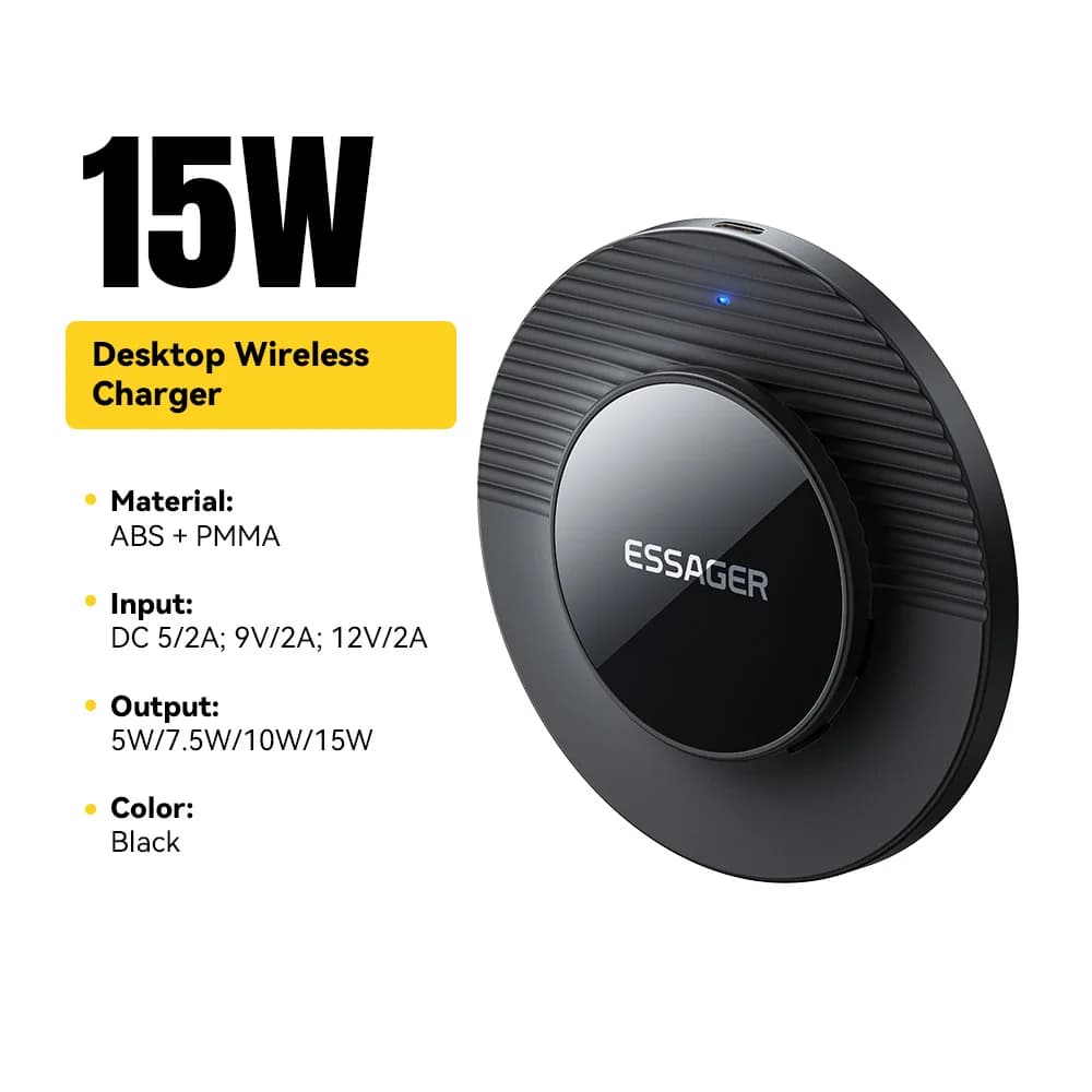 Magnetická bezdrátová nabíjecí podložka 15W