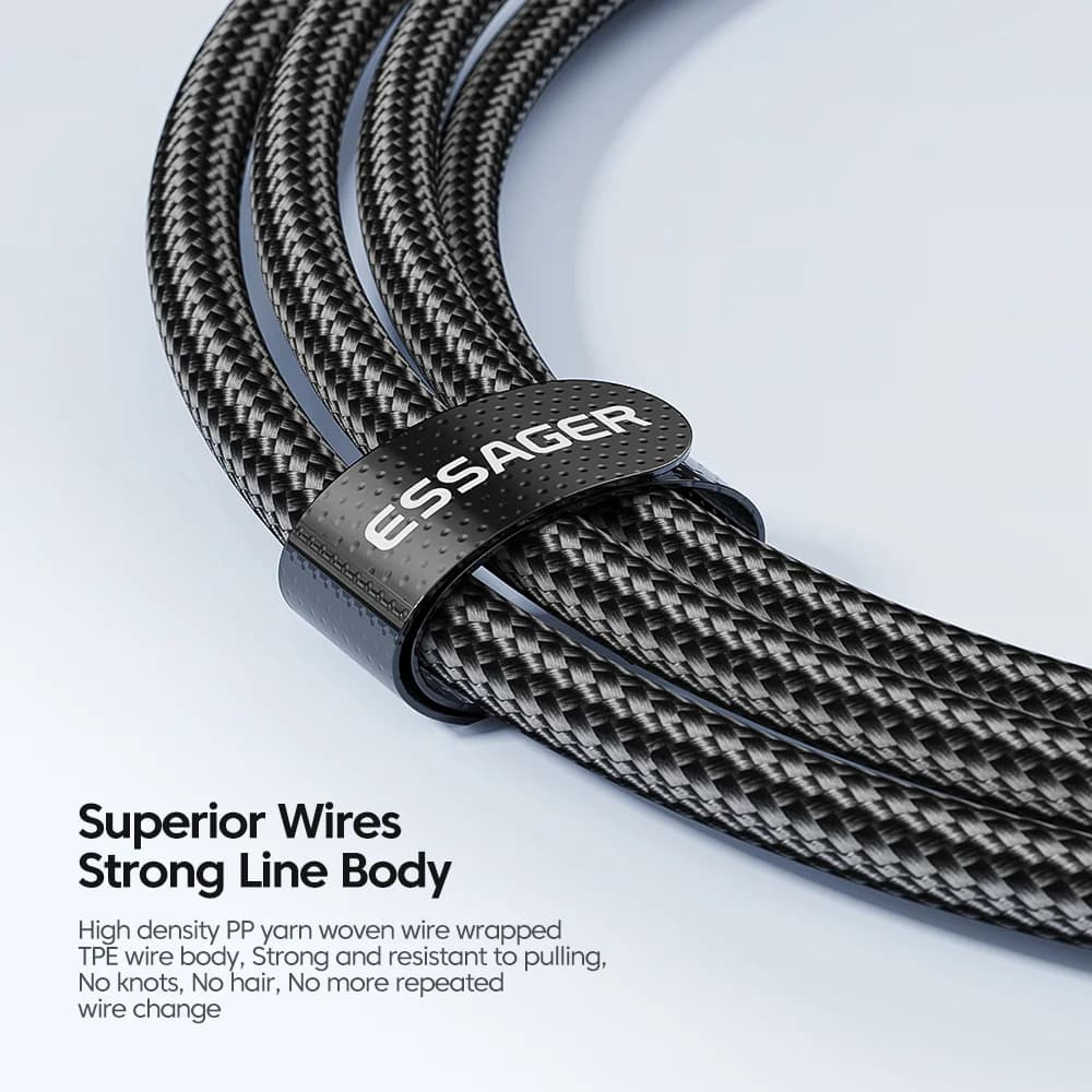 100W USB-C na USB-C rychlonabíjecí kabel 3m