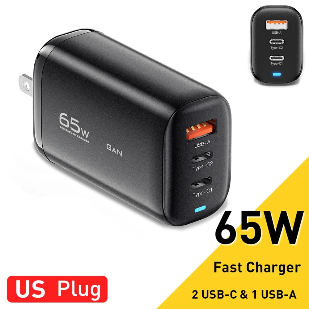GaN nabíječka pro notebook USB-C 65W, PPS