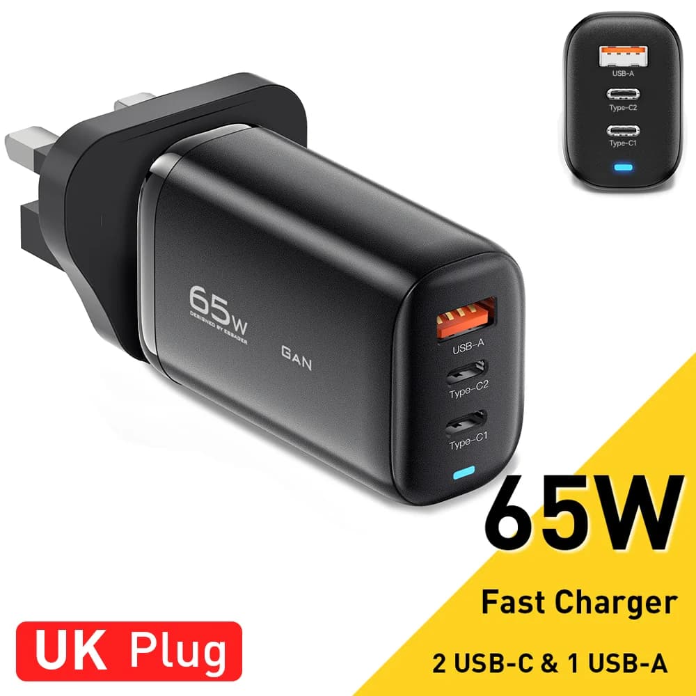 GaN nabíječka pro notebook USB-C 65W, PPS
