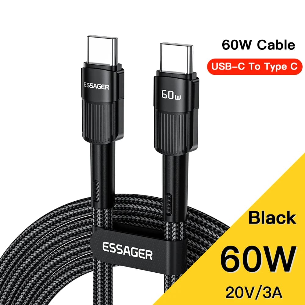 100W USB-C kabel pro rychlé nabíjení, 7A