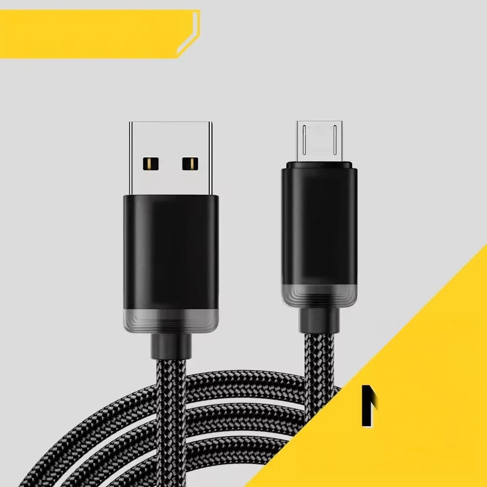 Rychlonabíjecí datový kabel Micro USB 2A 3m