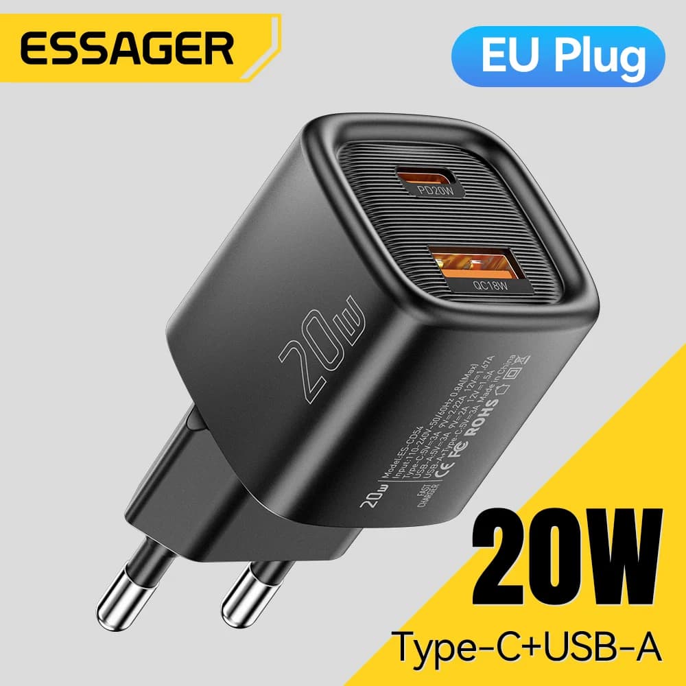 Rychlonabíječka USB-C PD 20W