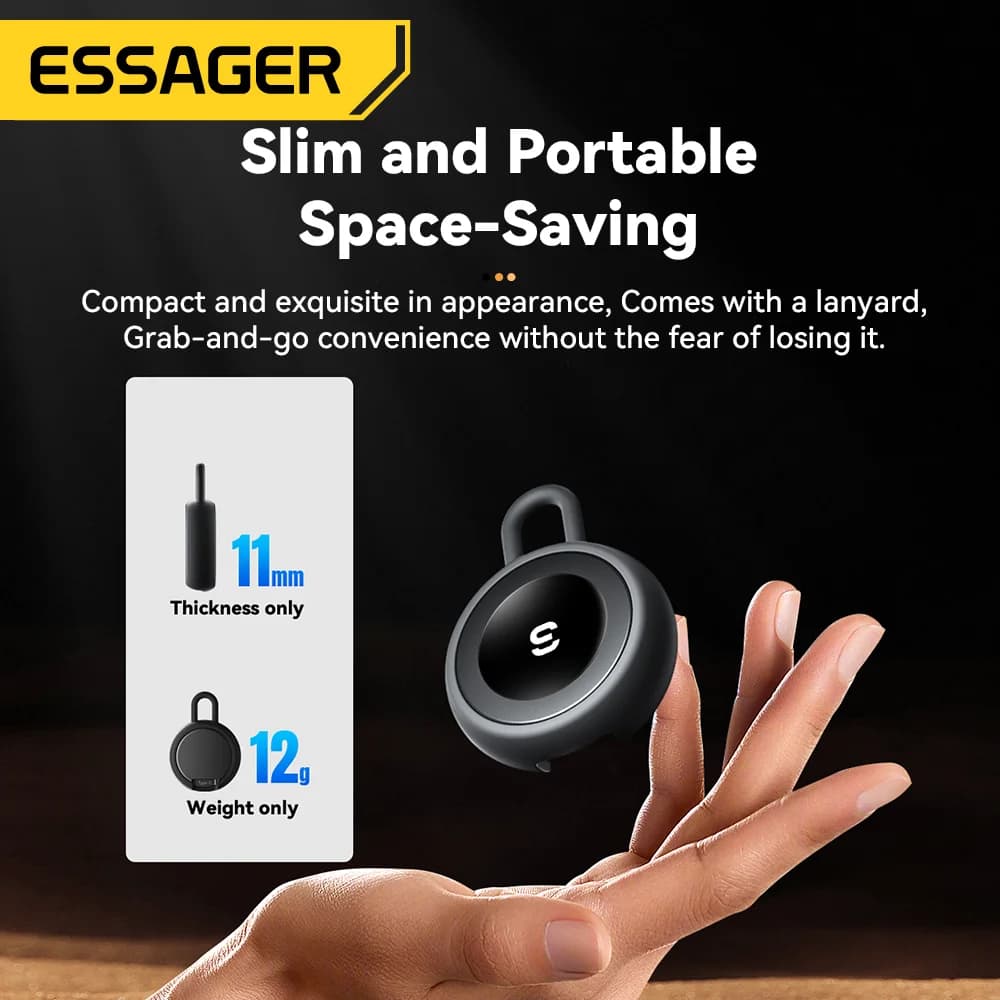 Magnetický bezdrátový nabíječka pro hodinky s portem USB Type-C