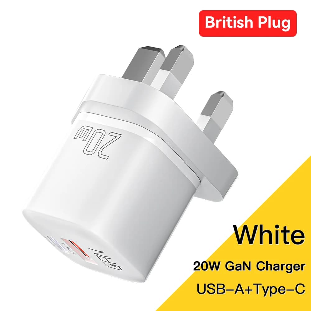 20W GaN USB-C PD rychlonabíječka