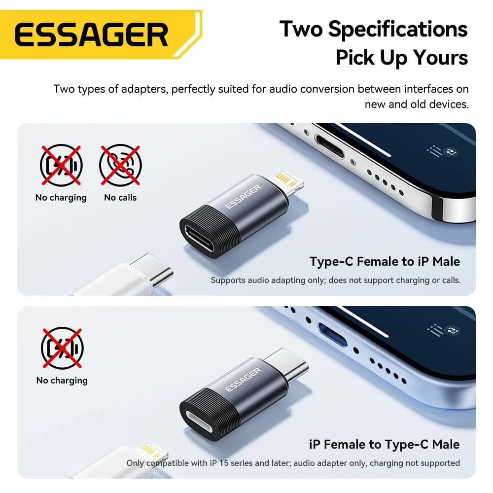 Audio adaptér USB-C na Lightning pro sluchátka