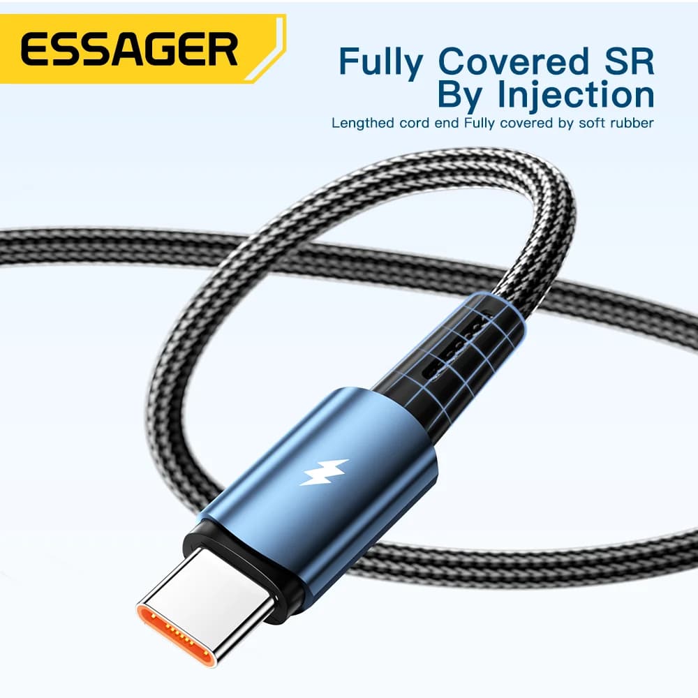 120W USB-C kabel pro rychlonabíjení, 6A