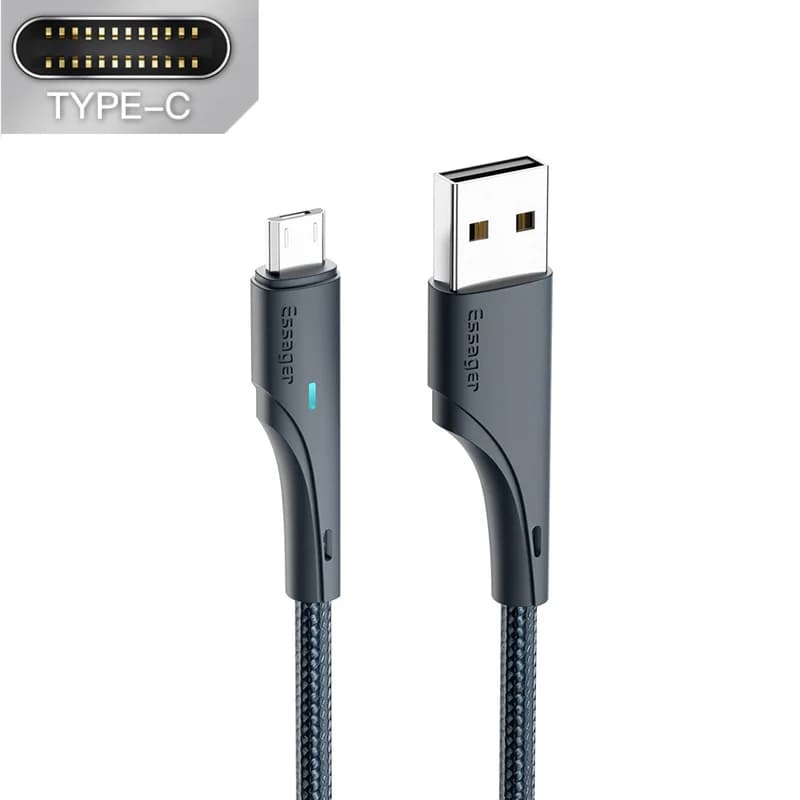 3A USB-C rychlonabíjecí datový kabel