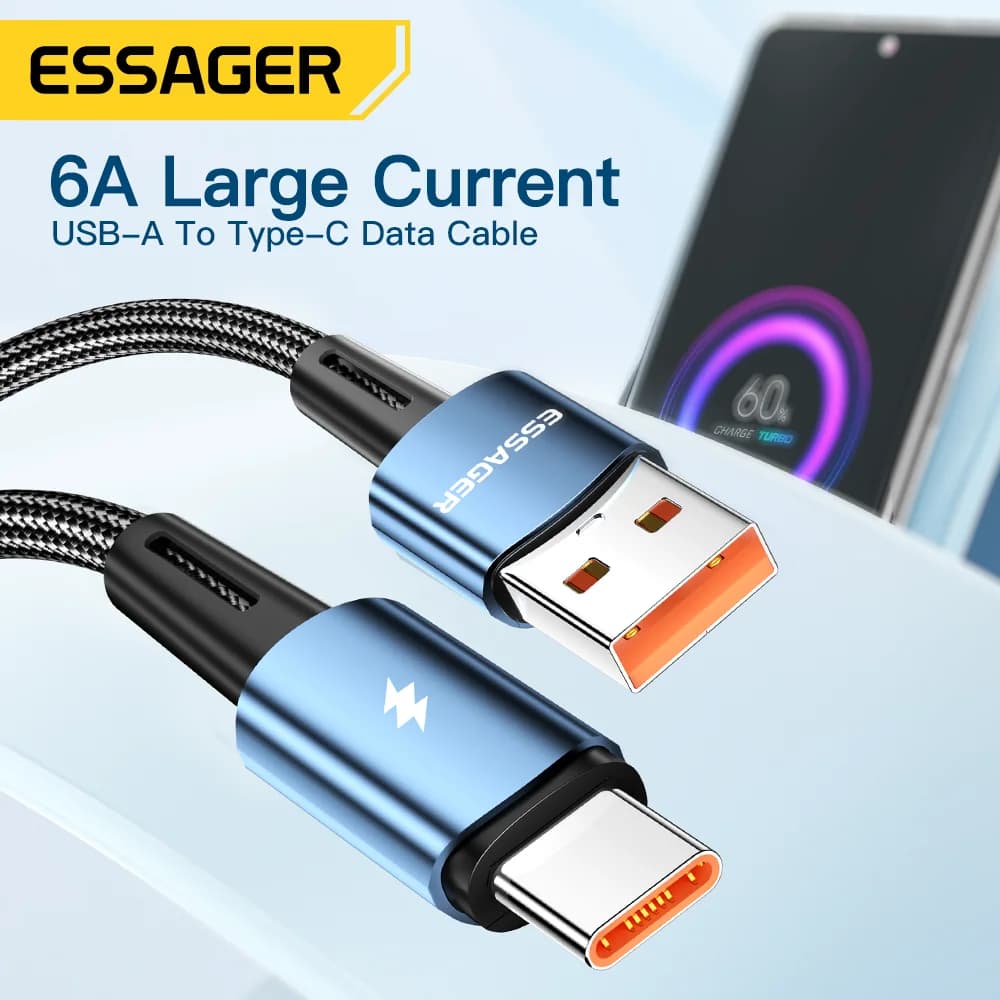 120W USB-C kabel pro rychlonabíjení, 6A