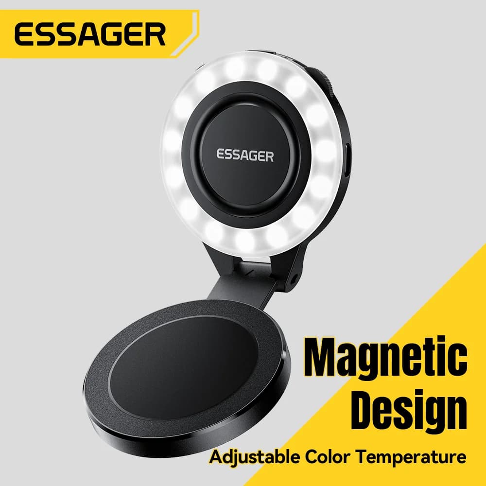 Mini magnetické přísvětlo pro smartphone, 3 režimy