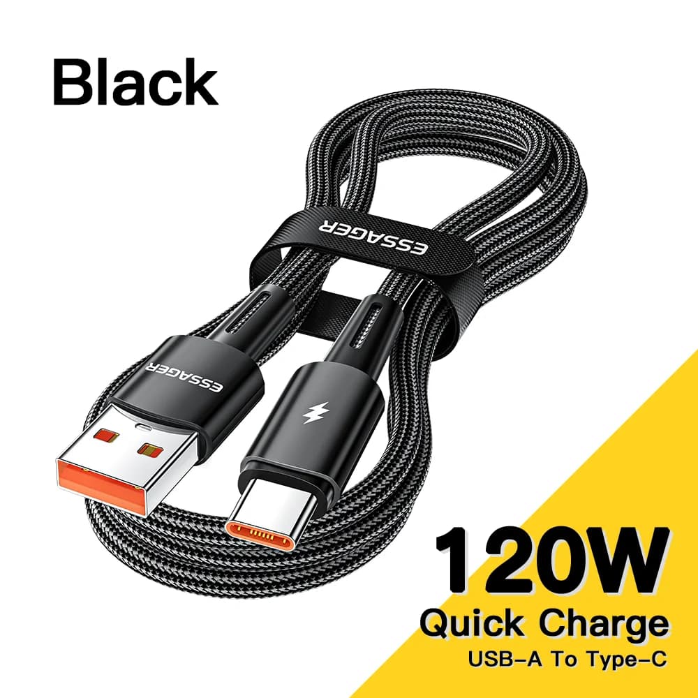 120W USB-C kabel pro rychlonabíjení, 6A