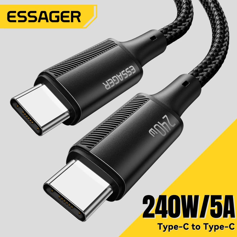Kabel 240W USB-C na USB-C PD 3.1 Super rychlé nabíjení