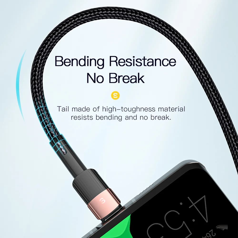 100W USB-C kabel pro rychlé nabíjení, 7A