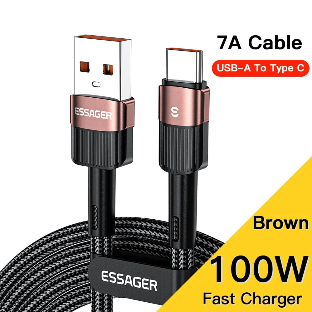 Datový kabel USB-C pro rychlé nabíjení 7A 66W