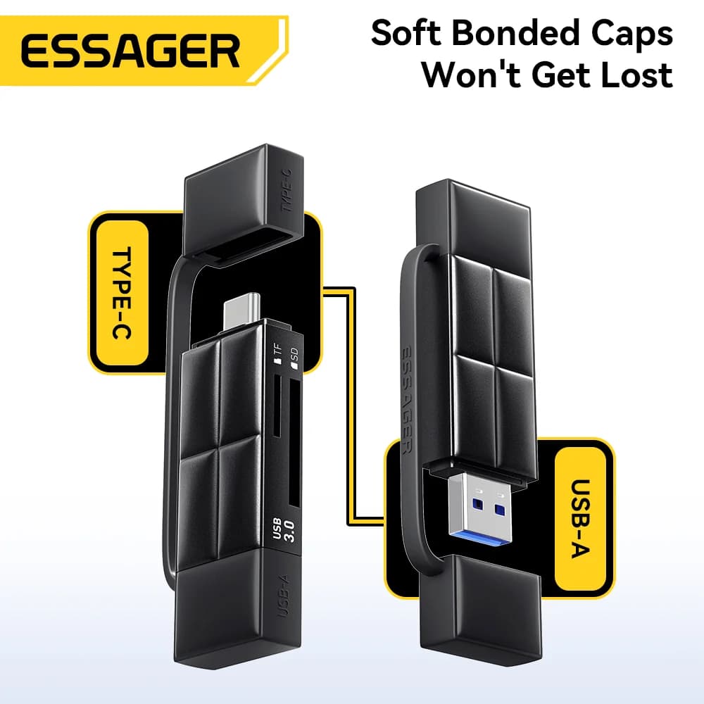 Čtečka karet SD/Micro SD USB 3.0 a Type-C