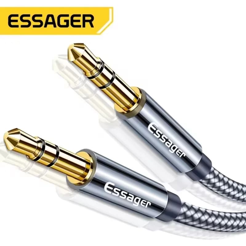 Stereo AUX audio kabel 3.5mm samec-samec